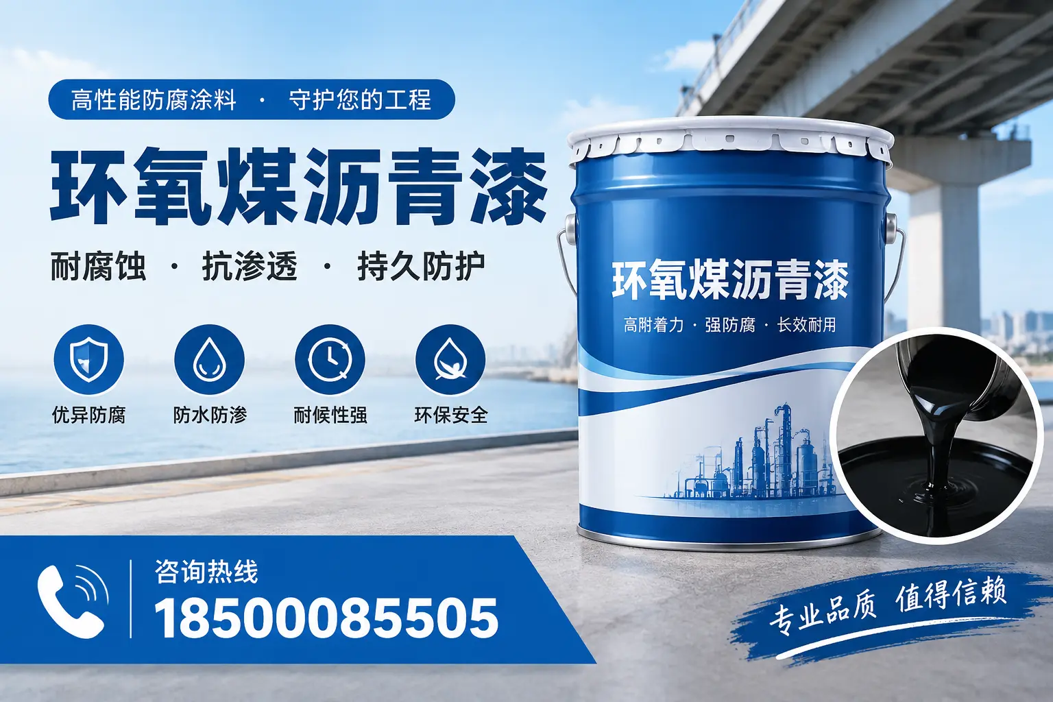 如何确保环氧煤沥青漆施工质量？定安用户的质量控制